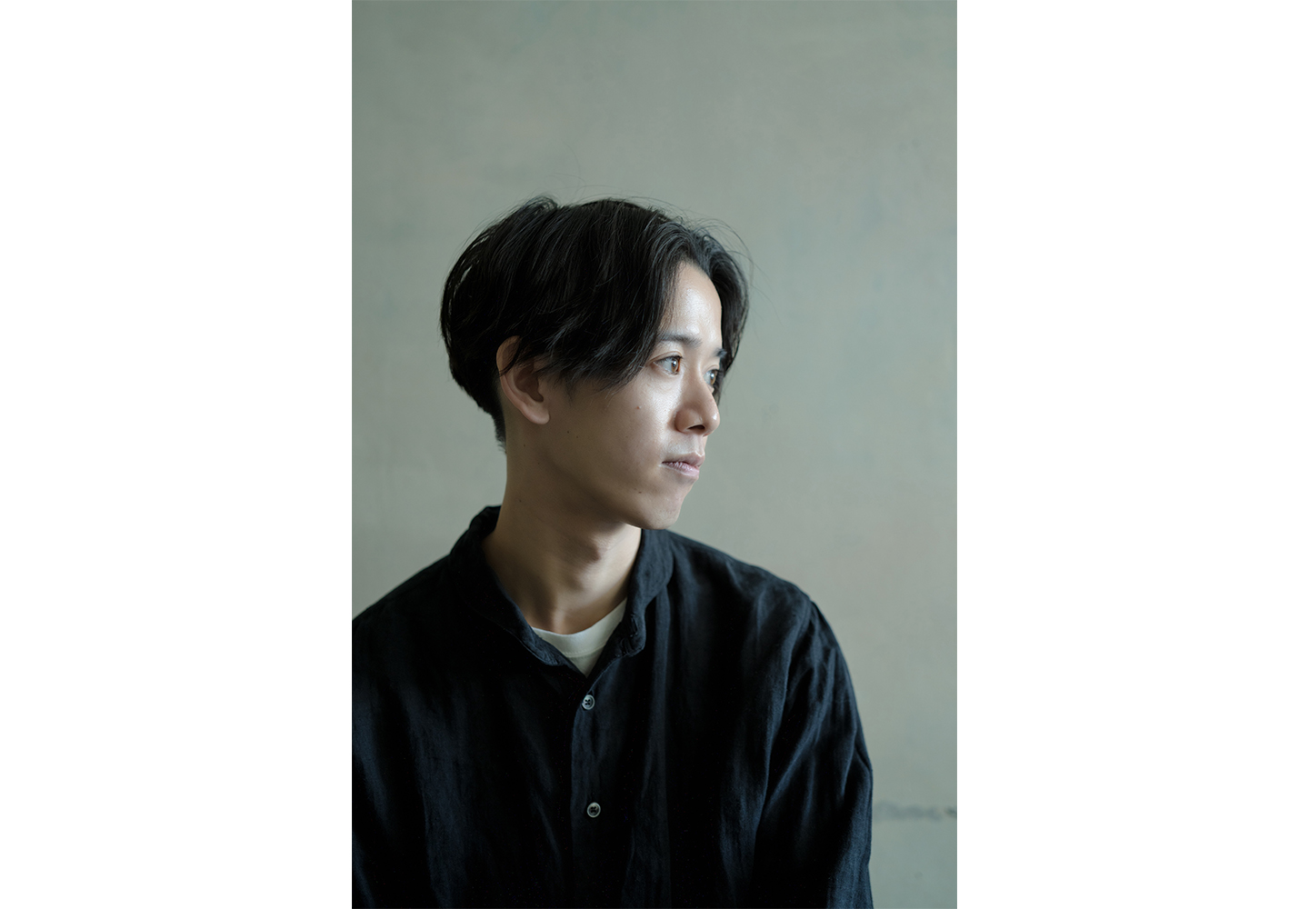 吉田さんの横顔
