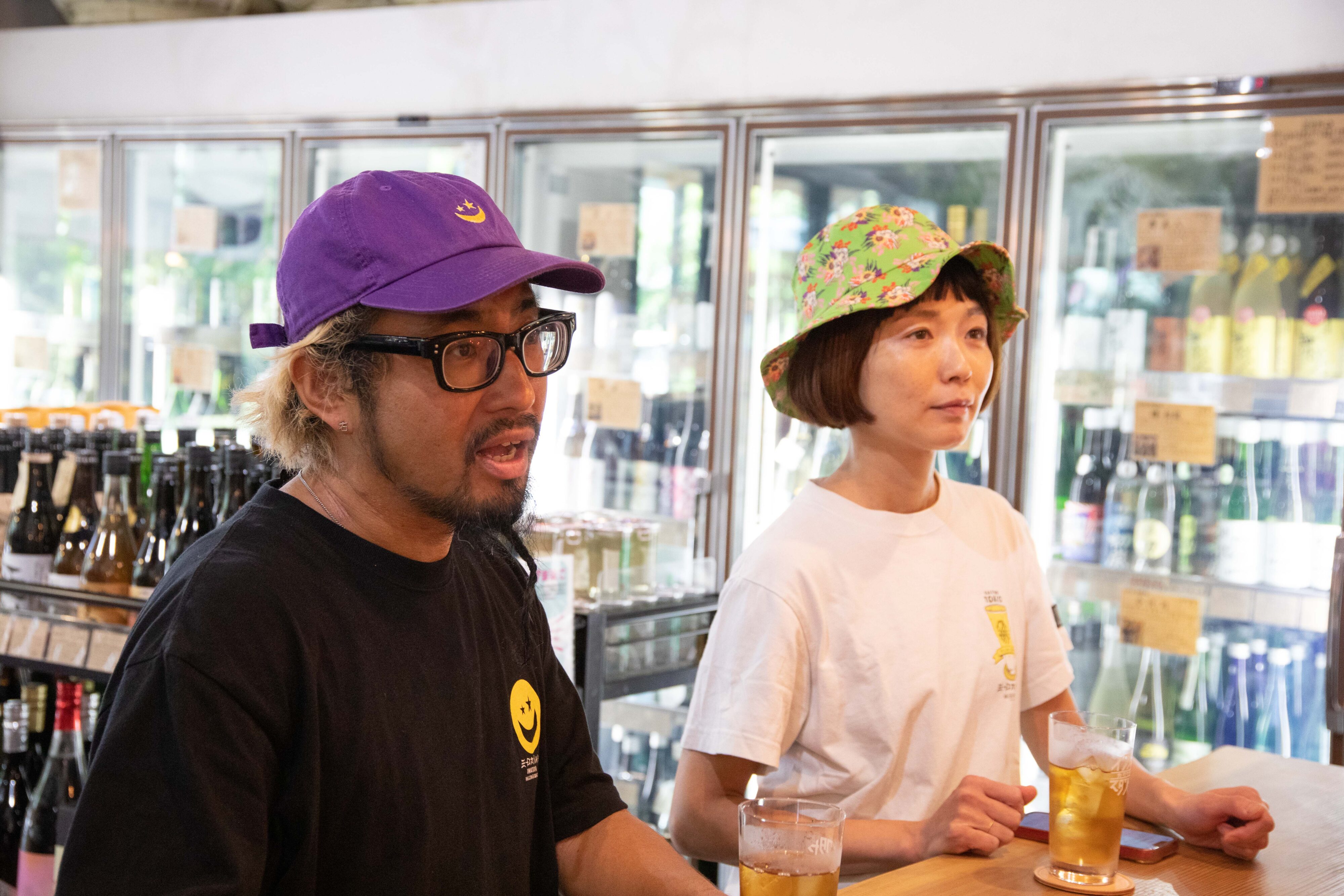 【写真】インタビューに答えるおふたり