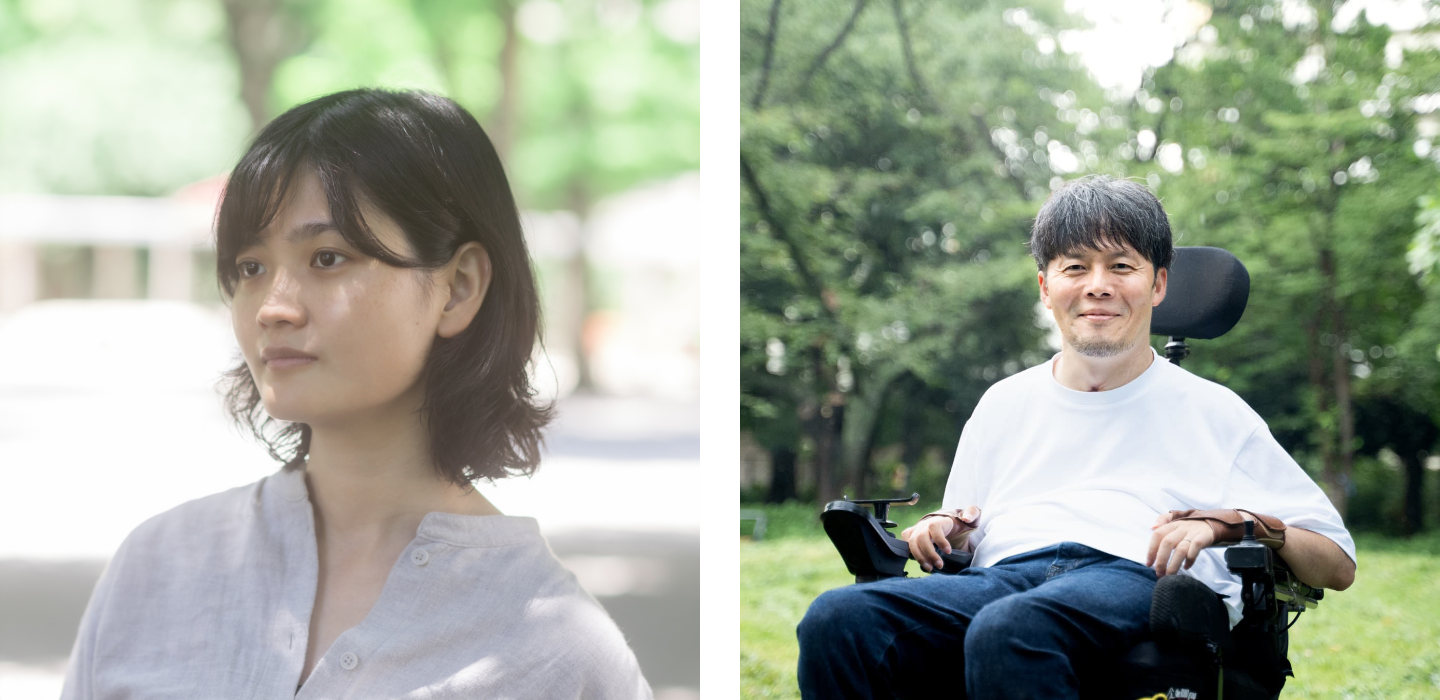 お二人それぞれのポートレート