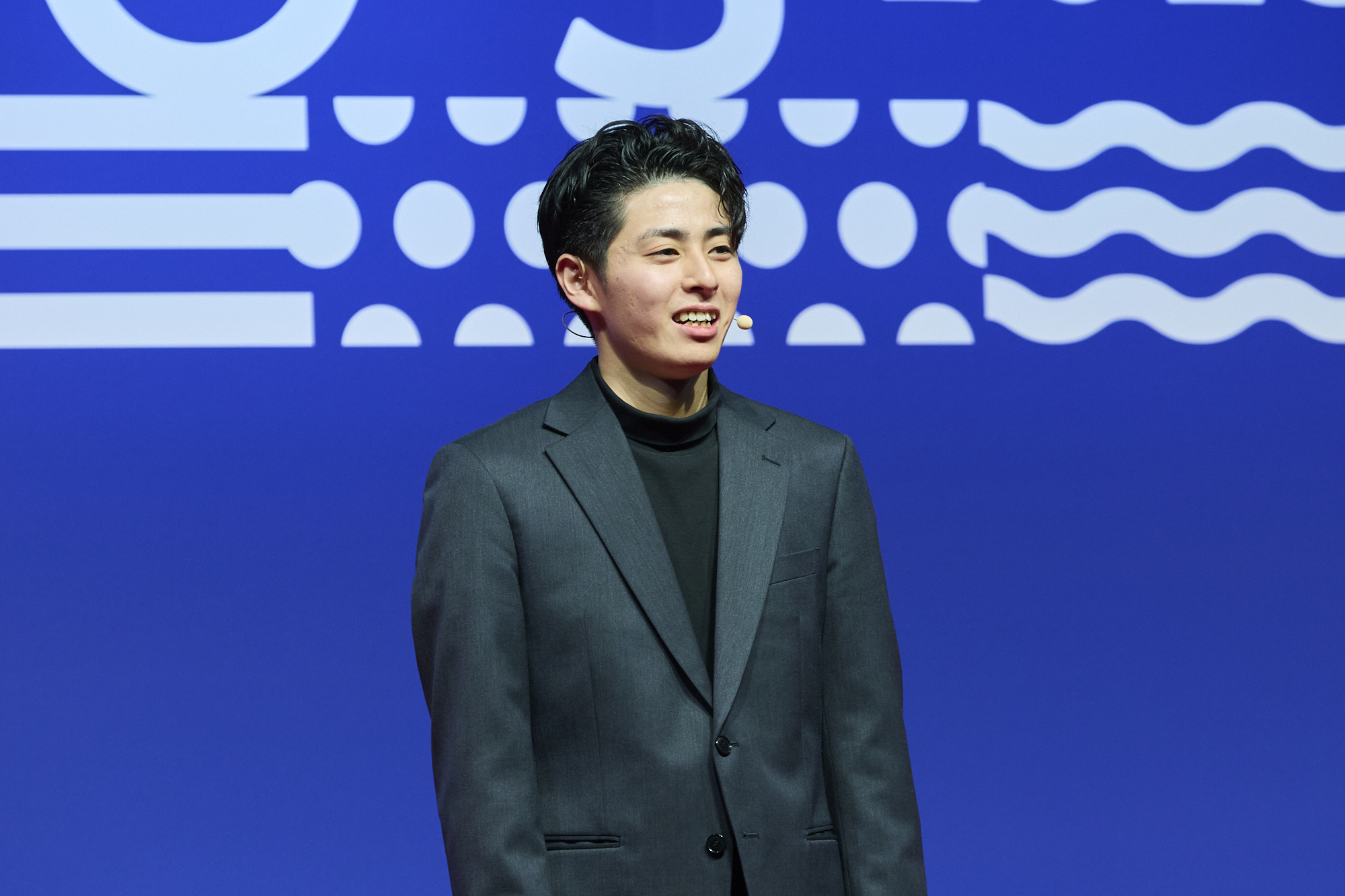 【写真】プレゼンするみょうしょうさん