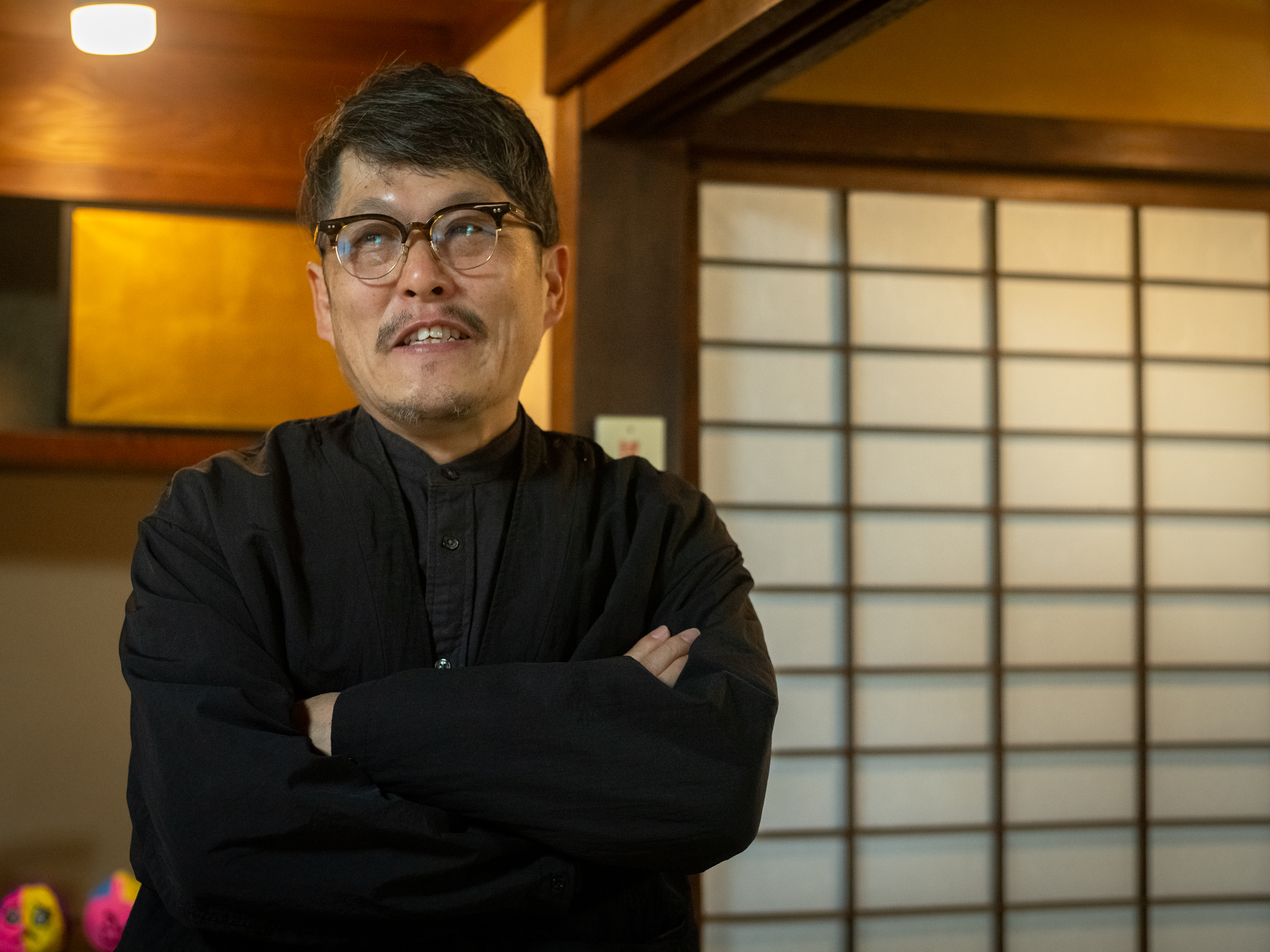 【写真】インタビューにこたえるなかのさん
