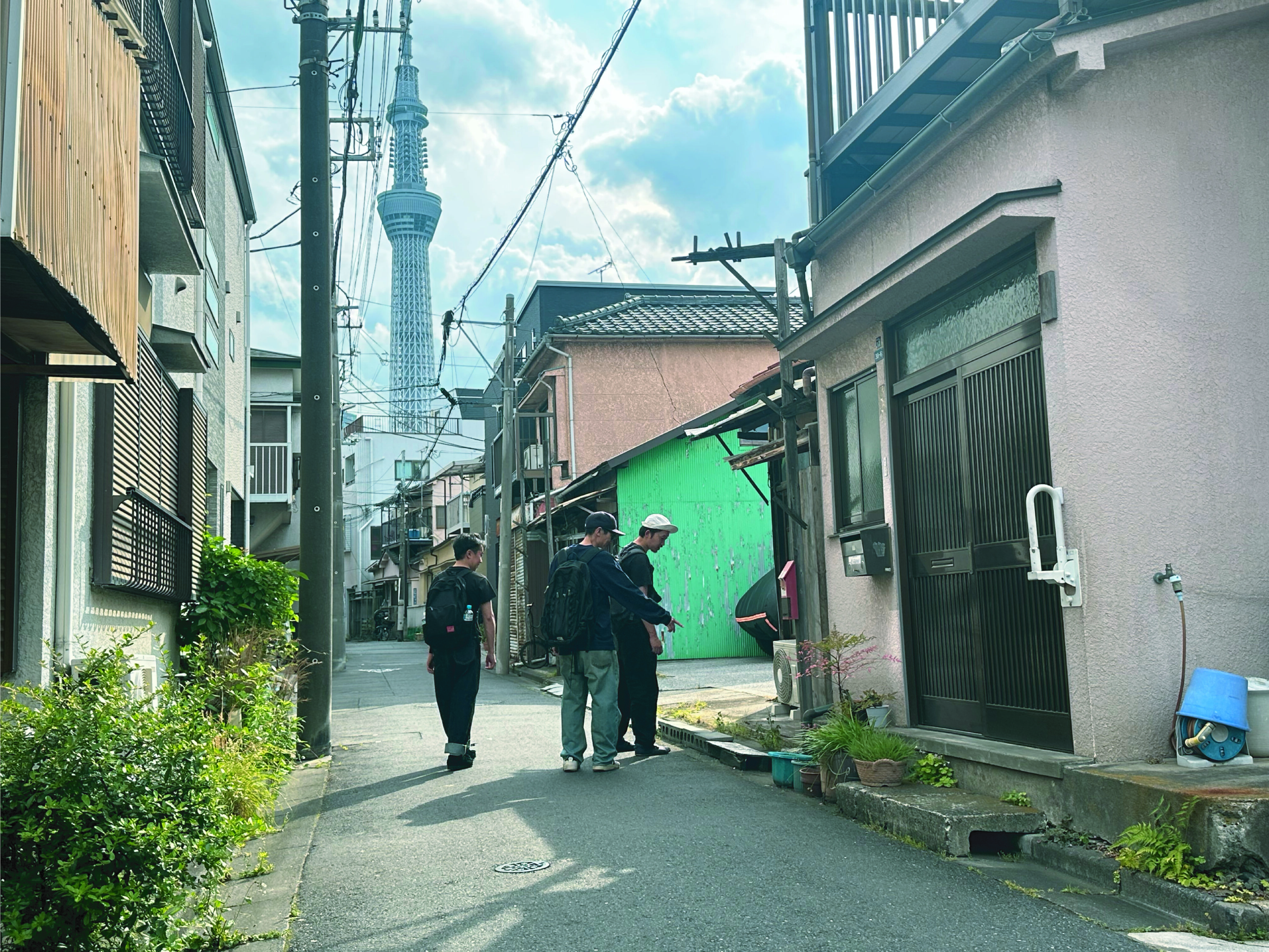 【写真】まちあるきワークショップの様子